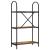 Raft pentru cărți Stejar afumat 60 x 30 x 109 cm Lemn compozit GartenMobel Dekor
