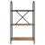Raft pentru cărți Lemn vechi 60 x 30 x 109 cm Lemn compozit GartenMobel Dekor