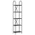 Raft pentru cărți Stejar negru 40 x 30 x 183 cm Lemn compozit GartenMobel Dekor