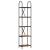 Raft pentru cărți Stejar afumat 40 x 30 x 183 cm Lemn compozit GartenMobel Dekor