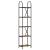 Raft pentru cărți Stejar afumat 40 x 30 x 183 cm Lemn compozit GartenMobel Dekor