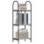 Raft pentru cărți sonoma gri 40 x 30 x 109 cm Lemn compozit GartenMobel Dekor