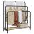 Stativ pentru haine cu raft Stejar sonoma 90 x 30 x 100.5 cm GartenMobel Dekor