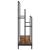 Stativ pentru haine cu raft Stejar afumat 90 x 30 x 100.5 cm GartenMobel Dekor