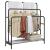 Stativ pentru haine sonoma gri 90 x 30 x 100.5 cm Lemn compozit GartenMobel Dekor