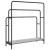 Stativ pentru haine sonoma gri 90 x 30 x 100.5 cm Lemn compozit GartenMobel Dekor