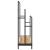 Stativ pentru haine cu raft stejar artizanal 90 x 30 x 100.5 cm GartenMobel Dekor