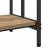 Stativ pentru haine cu raft stejar artizanal 90 x 30 x 100.5 cm GartenMobel Dekor