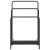 Stativ pentru haine cu raft Stejar negru 60 x 30 x 100.5 cm GartenMobel Dekor