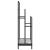 Stativ pentru haine sonoma gri 60 x 30 x 100.5 cm Lemn compozit GartenMobel Dekor