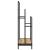 Stativ pentru haine cu raft stejar artizanal 60 x 30 x 100.5 cm GartenMobel Dekor