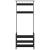 Răcător de paltoane Stejar negru 75 x 34 x 184 cm Lemn compozit GartenMobel Dekor