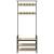 Răcător de paltoane cu raft Stejar sonoma 75 x 34 x 184 cm GartenMobel Dekor