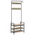Răcător de paltoane cu raft stejar artizanal 75 x 34 x 184 cm GartenMobel Dekor