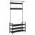 Răcător de paltoane Stejar negru 95 x 34 x 184 cm Lemn compozit GartenMobel Dekor