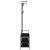 Răcător de paltoane Stejar negru 95 x 34 x 184 cm Lemn compozit GartenMobel Dekor
