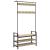 Răcător de paltoane cu raft Stejar sonoma 95 x 34 x 184 cm GartenMobel Dekor