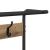 Răcător de paltoane cu raft stejar artizanal 95 x 34 x 184 cm GartenMobel Dekor