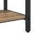 Răcător de paltoane cu raft stejar artizanal 95 x 34 x 184 cm GartenMobel Dekor