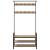Răcător de paltoane cu raft stejar artizanal 95 x 34 x 184 cm GartenMobel Dekor