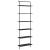 Raft pentru cărți Stejar negru 60 x 24 x 203 cm Lemn compozit GartenMobel Dekor