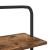 Raft pentru cărți Stejar afumat 60 x 24 x 203 cm Lemn compozit GartenMobel Dekor
