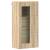 Cabinet suspendat Stejar sonoma 55 x 29 x 100 cm Lemn compozit GartenMobel Dekor