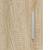 Cabinet suspendat Stejar sonoma 55 x 29 x 100 cm Lemn compozit GartenMobel Dekor