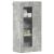Cabinet suspendat Gri beton 55 x 29 x 100 cm Lemn compozit GartenMobel Dekor