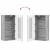 Cabinet suspendat sonoma gri 55 x 29 x 100 cm Lemn compozit GartenMobel Dekor
