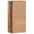 Cabinet suspendat Lemn vechi 55 x 29 x 100 cm Lemn compozit GartenMobel Dekor