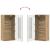 Cabinet suspendat cu raft stejar artizanal 55 x 29 x 100 cm GartenMobel Dekor