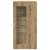 Cabinet suspendat cu raft stejar artizanal 55 x 29 x 100 cm GartenMobel Dekor