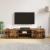 Cabinet TV cu raft Stejar afumat 150 x 39 x 30 cm Lemn compozit GartenMobel Dekor
