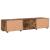 Cabinet TV cu raft Stejar afumat 150 x 39 x 30 cm Lemn compozit GartenMobel Dekor
