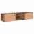 Cabinet TV cu raft Stejar afumat 150 x 39 x 30 cm Lemn compozit GartenMobel Dekor