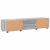 Cabinet TV cu sertar sonoma gri 150 x 39 x 30 cm Lemn compozit GartenMobel Dekor