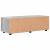 Cabinet TV cu raft sonoma gri 100.5 x 39 x 30 cm Lemn compozit GartenMobel Dekor
