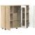 Bufet cu raft Stejar sonoma 55.5 x 29 x 100 cm Lemn compozit GartenMobel Dekor