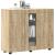 Bufet cu raft Stejar sonoma 55.5 x 29 x 100 cm Lemn compozit GartenMobel Dekor