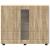 Bufet cu raft Stejar sonoma 55.5 x 29 x 100 cm Lemn compozit GartenMobel Dekor