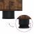 Bufet cu raft Stejar afumat 55.5 x 29 x 100 cm Lemn compozit GartenMobel Dekor