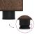 Bufet cu raft Stejar brun 55.5 x 29 x 100 cm Lemn compozit GartenMobel Dekor