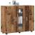 Bufet cu raft Lemn vechi 55.5 x 29 x 100 cm Lemn compozit GartenMobel Dekor