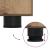 Bufet cu raft stejar artizanal 55.5 x 29 x 100 cm Lemn compozit GartenMobel Dekor