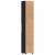 Dulap de Baie TULUM Negru 37 x 31.5 x 203 cm Lemn compozit GartenMobel Dekor
