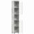 Dulap de Baie TULUM Gri beton 37 x 31.5 x 203 cm Lemn compozit GartenMobel Dekor