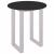 Placă de masă Negru 80 x 80 x 1.5 cm Lemn compozit GartenMobel Dekor