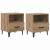 Dulap de noapte 2 pcs stejar artizanal 40 x 35 x 47.5 cm GartenMobel Dekor