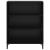 Bufet Stejar negru 32.5 x 69.5 x 90 cm Lemn compozit GartenMobel Dekor